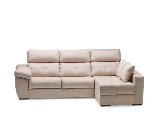 Fotografía de sofá chaise longe - Ensueños Ocaña.